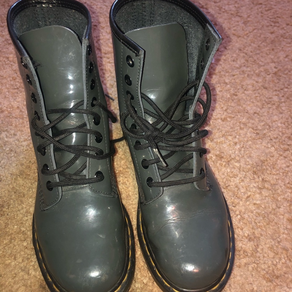 Grey Doc Martens Size 7